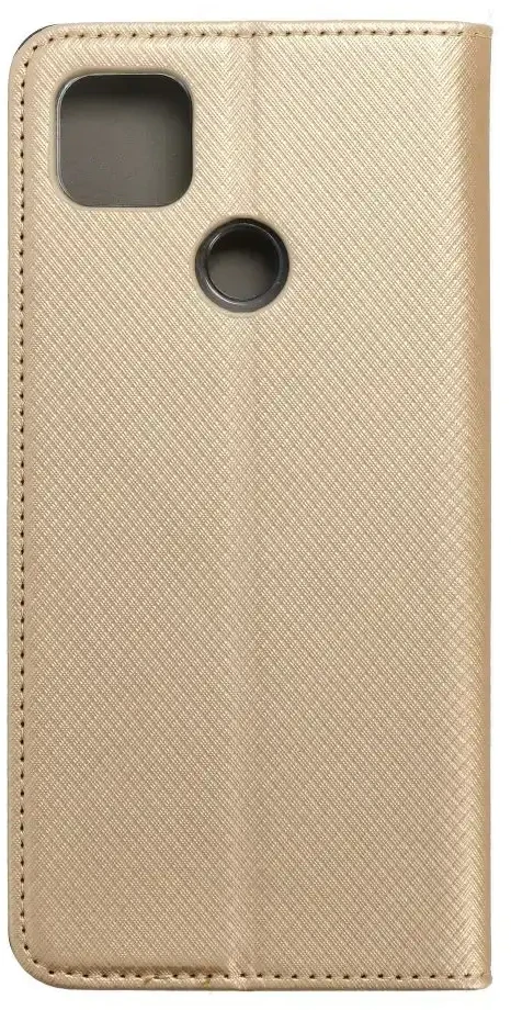 Dėklas Oem SMART CASE Book skirtas Xiaomi Redmi 9C aukso spalvos