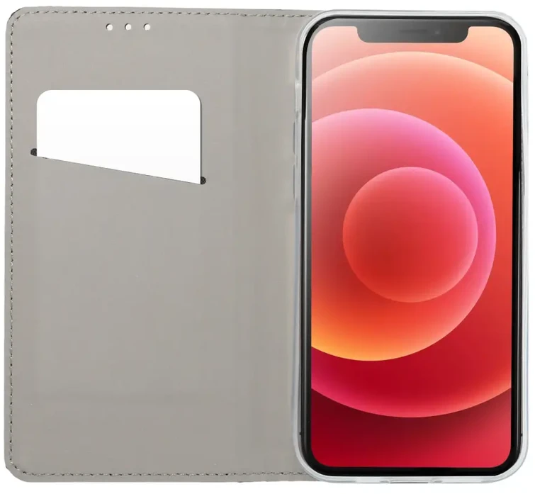 Reach Dėklas Smart Magnet Xiaomi Redmi A1/Redmi A2 raudonas