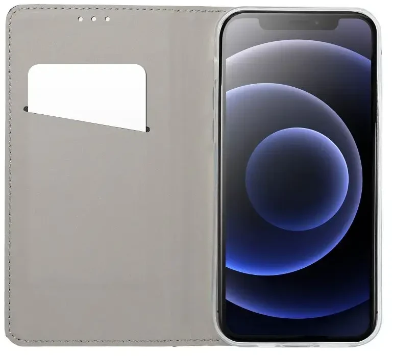 Dėklas Oem SMART CASE Book skirtas Xiaomi Redmi Note 12 5G juodos spalvos