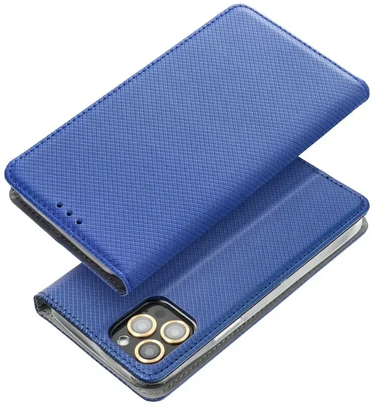 Oem Dėklas su klapką na Xiaomi Redmi NOTE 15 5G Smart Case Book tamsiai mėlyna