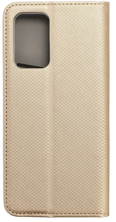 Dėklas Oem SMART CASE Book skirtas Samsung Galaxy A52 LTE / A52 5G / A52S aukso spalvos