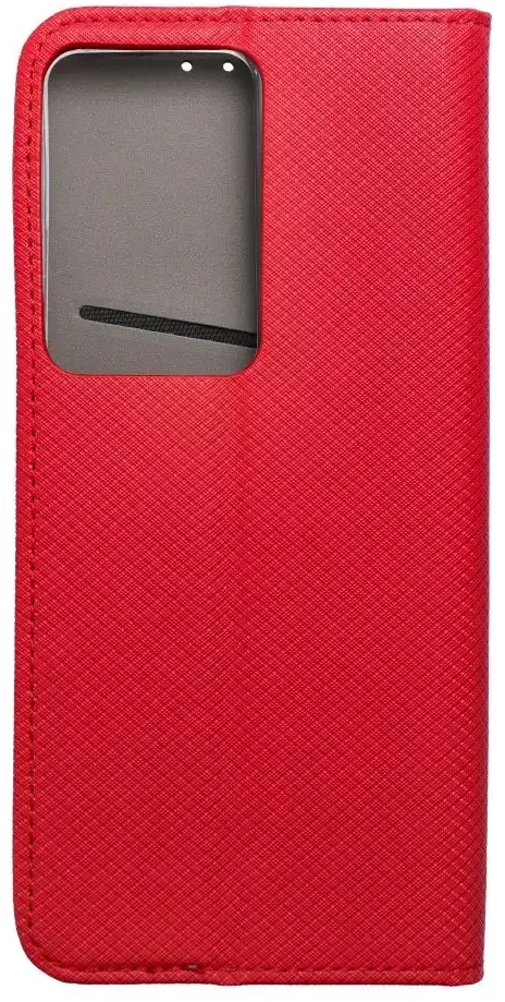 Atverčiamas dėklas, skirtas „Realme 14x 5G Smart Case Book“, raudonas