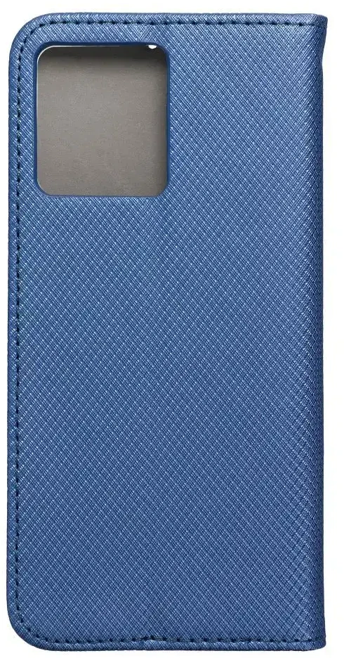 OEM atverčiamas dėklas Motorola G84 Smart Case Book, tamsiai mėlynas