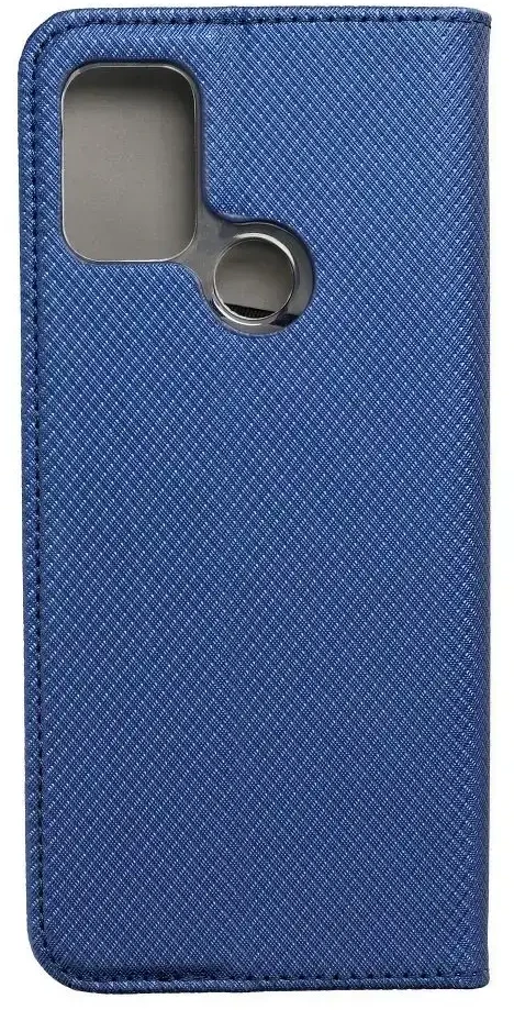 OEM atverčiamas dėklas Motorola G10 / G30 / G10 Power Smart Case Book, tamsiai mėlynas