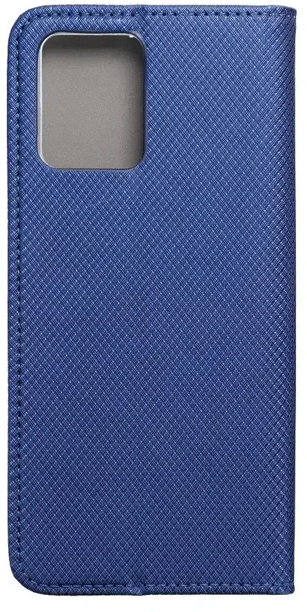OEM atverčiamas dėklas Motorola G53 5G Smart Case Book, tamsiai mėlynas