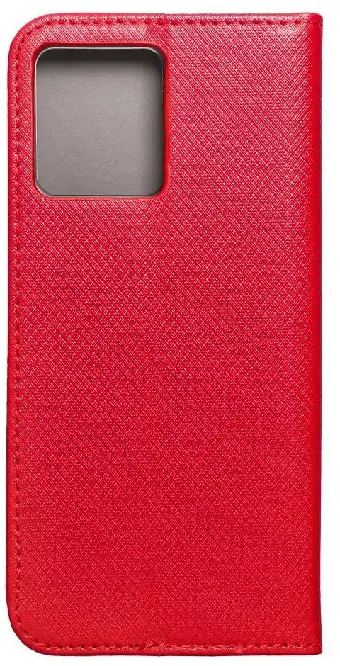 OEM atverčiamas dėklas Motorola G84 Smart Case Book, raudonas