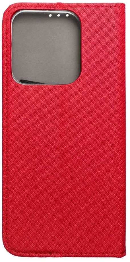 Atverčiamas dėklas, skirtas „Realme C61 4G Smart Case Book“, raudonas