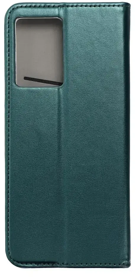 Dėklas Oem Flip case for Oppo A57 / A77 Smart Magneto dark žalias