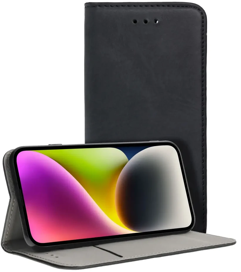 Dėklas Oem Flip case for Oppo Reno A5 PRO 5G Smart Magneto juodas