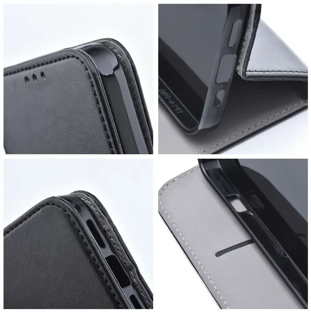 Dėklas Oem Flip case for Oppo Reno A5 PRO 5G Smart Magneto juodas