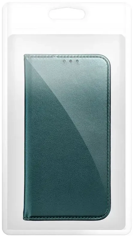 Realme NOTE 60 Smart Magneto atverčiamas dėklas, tamsiai žalias