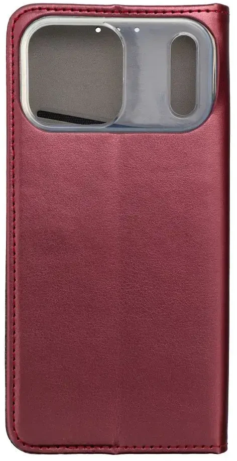 OEM atverčiamas dėklas iPhone 17 PRO MAX / 18 PRO MAX Smart Magneto bordo spalvos
