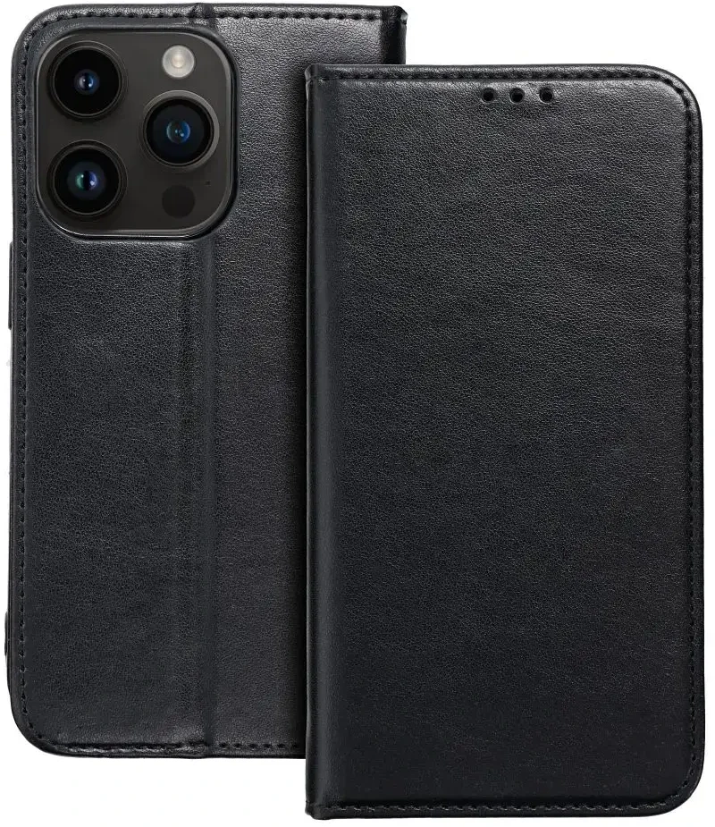 Dėklas Oem Flip case for iPhone 17 PRO MAX / 18 PRO MAX Smart Magneto juodas
