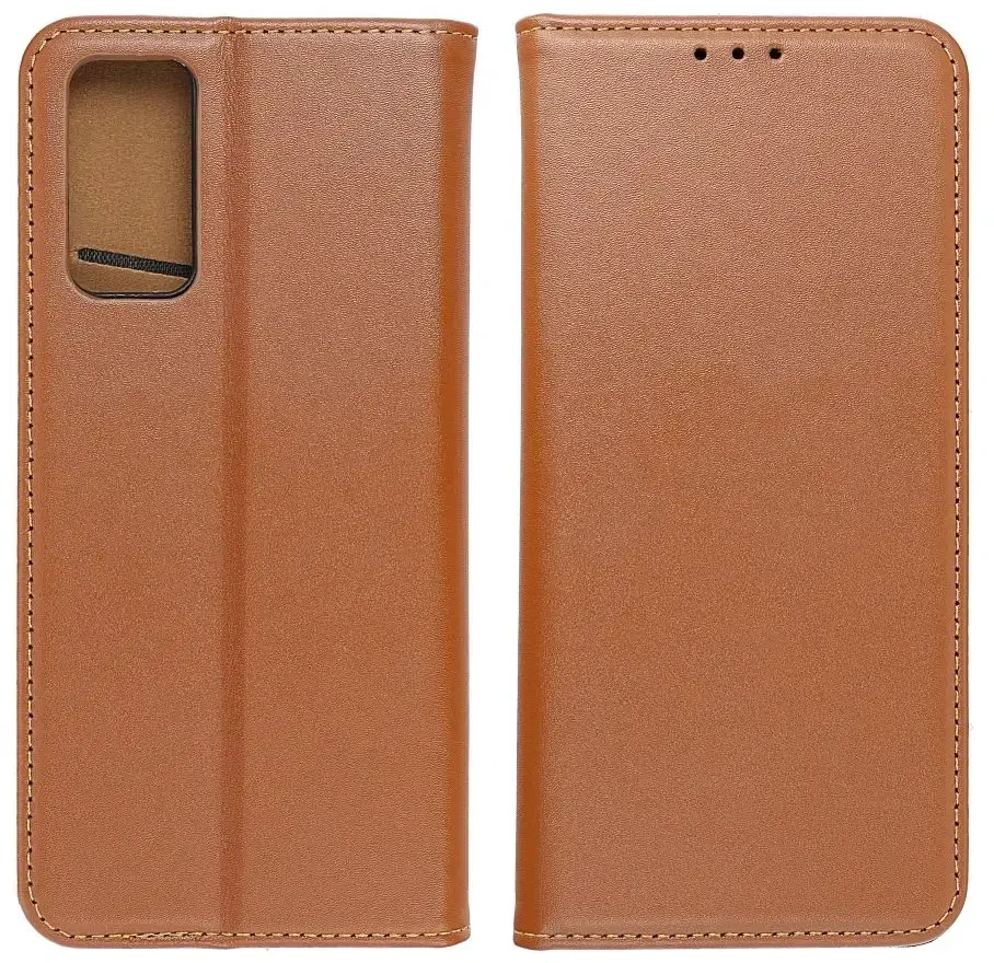 Dėklas Oem „Xiaomi Redmi NOTE 15 PRO 5G Smart Pro Book“ odinis atvartas, rūdos spalvos