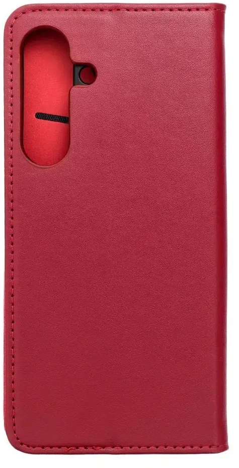 Oem Odinis dėklas „SMART PRO Book“, skirtas SAMSUNG S25 FE, bordo spalvos