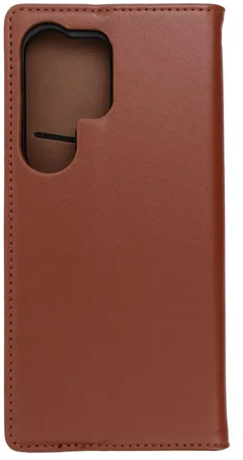 Oem SMART Pro Book leather dėklas skirtas Samsung Galaxy S25 Ultra rudos spalvos