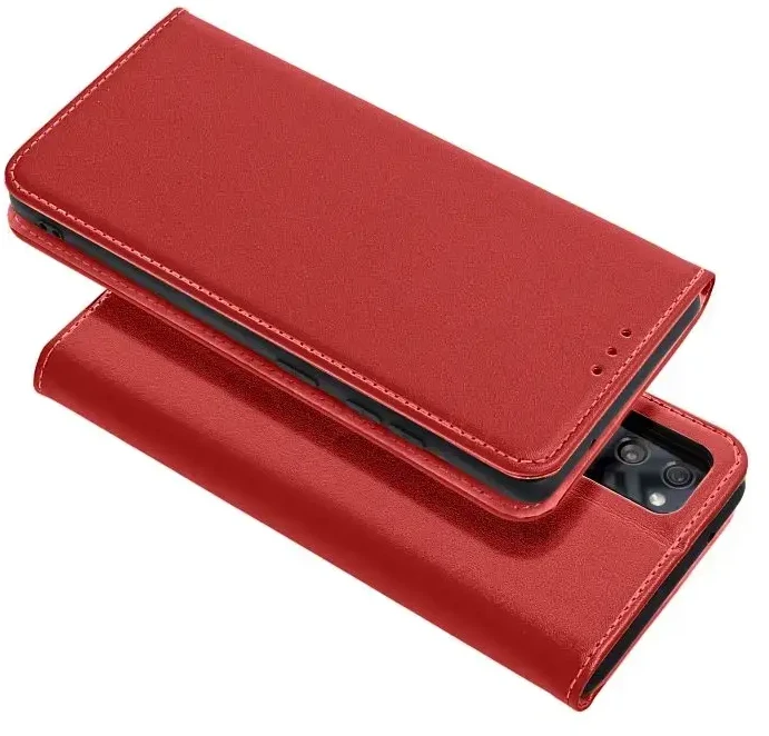 Oem SMART Pro Book leather dėklas skirtas Samsung Galaxy S25 Edge claret