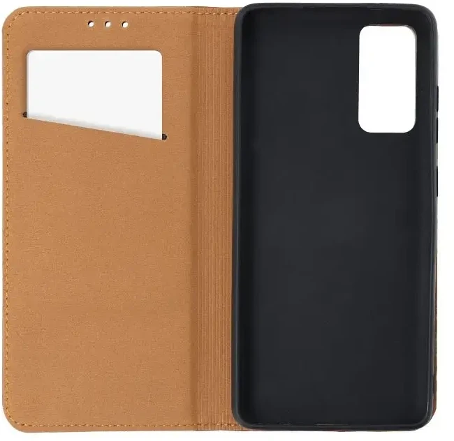 Forcell OEM atverčiamas dėklas iPhone 16e (SE 4 2025) Smart Pro Book odinis, rudas