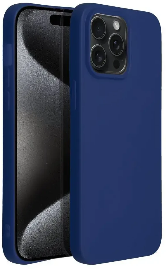 Dėklas Forcell Oem Case for iPhone 15 PRO MAX Soft dark mėlynas