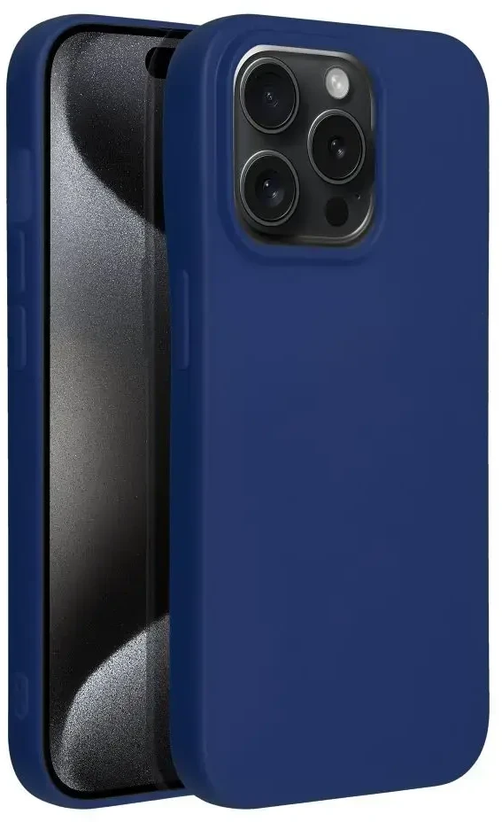 Dėklas Forcell Oem Case for iPhone 15 PRO Soft dark mėlynas