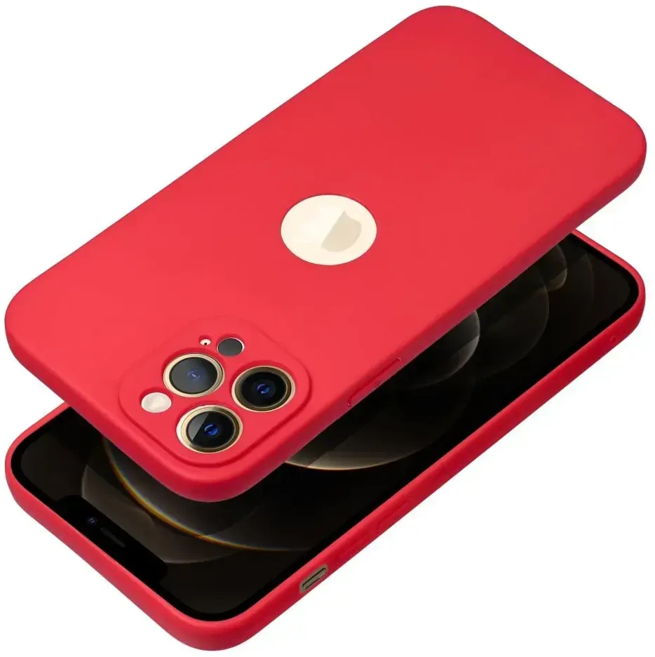 Oem Originalus „iPhone 16e“ (SE 4 2025) / 17e dėklas, minkštas, raudonas