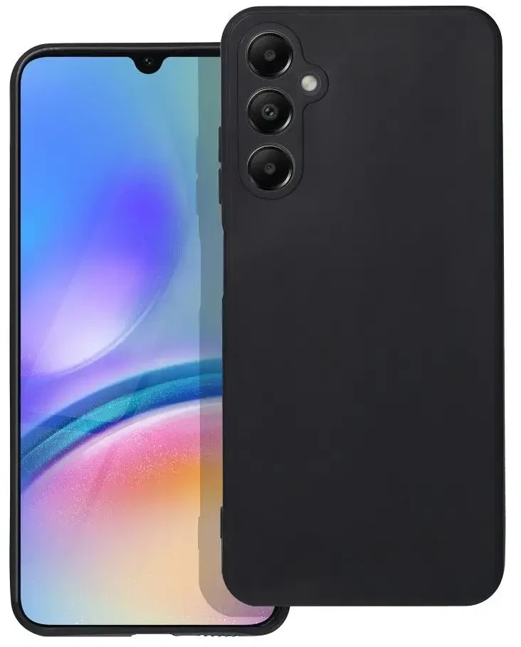 Forcell Oem SOFT dėklas skirtas Samsung Galaxy A05S juodos spalvos