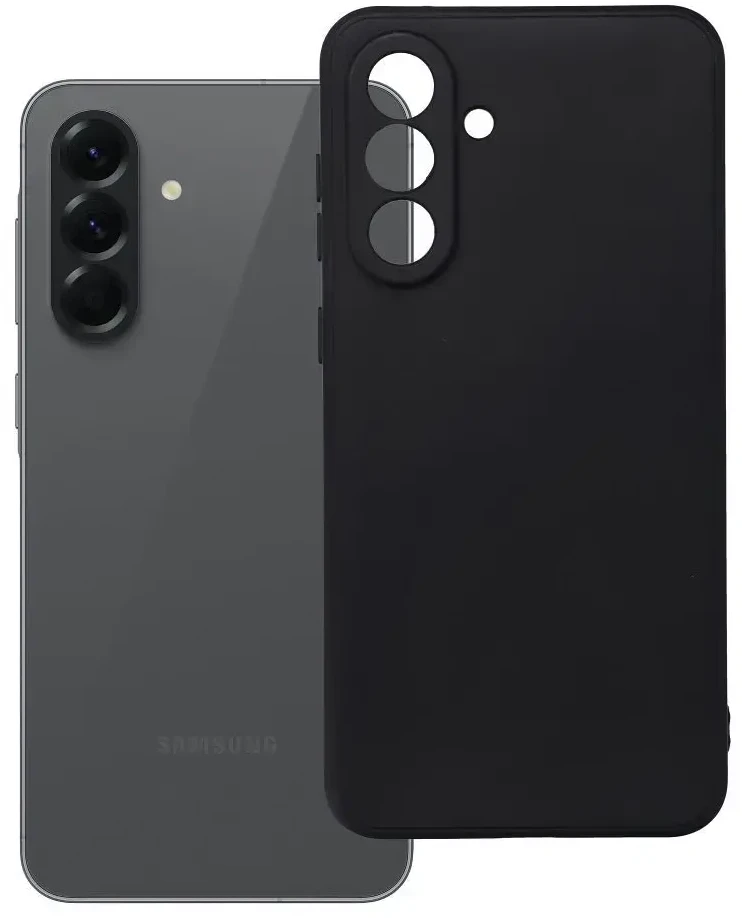 Oem SOFT dėklas skirtas Samsung Galaxy A56 5G juodos spalvos