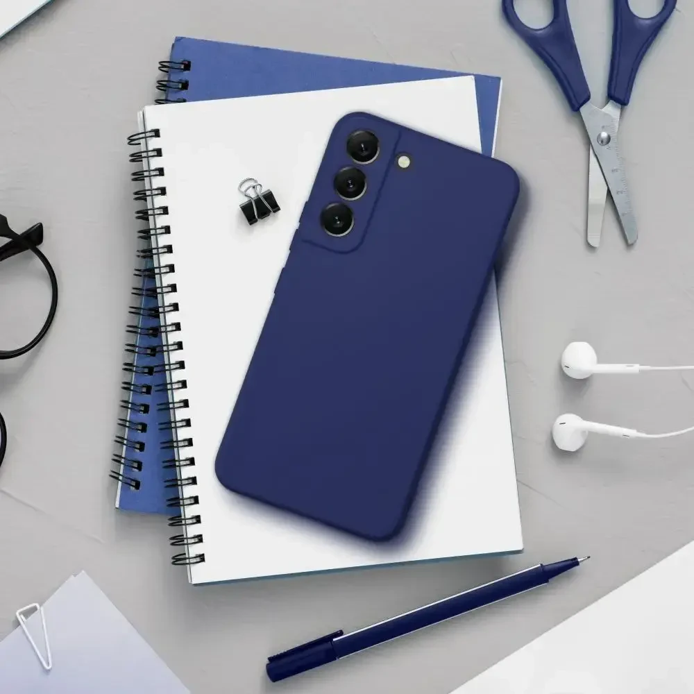 Oem Dėklas na Samsung S26 PLUS Minkštas tamsiai mėlynas
