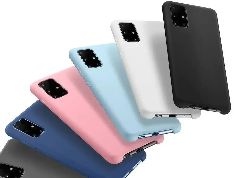 Hurtel Spring dėklas su spalvotu rėmeliu skirtas Samsung Galaxy A72 4G, geltonas