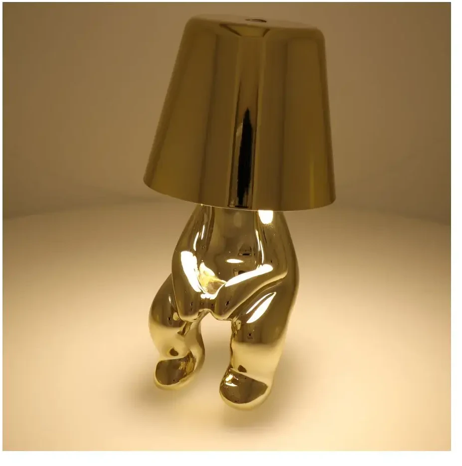 Oem Stalinis šviestuvas prie lovos GOLD MAN Art Deco sėdynė (2 versija) MLTL
