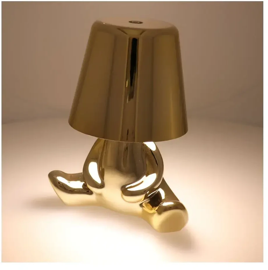 Oem Stalinis šviestuvas prie lovos GOLD MAN Art Deco sėdynė (7 versija) MLTL
