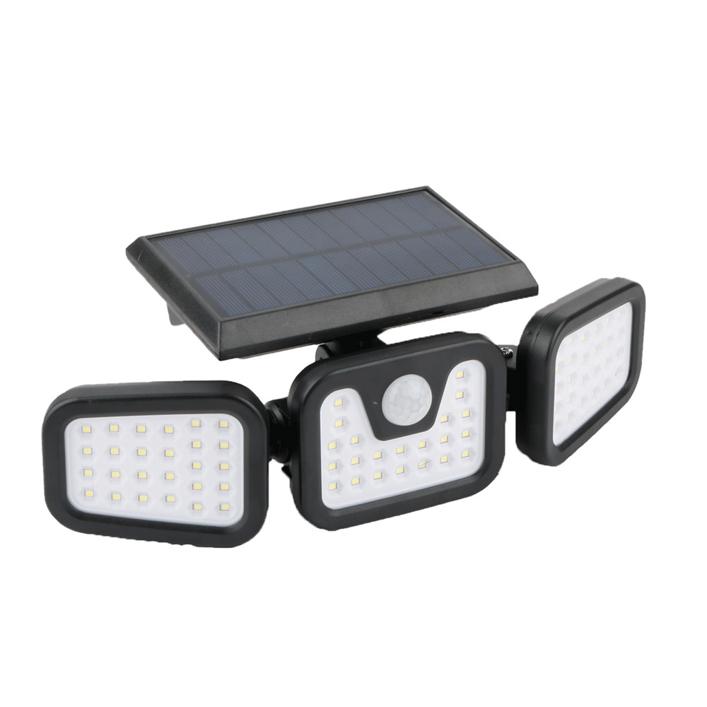 TelForceone SUNARI saulės lempa LED FLS-03 74*SMD PIR 8W 600lm 6000K 2400mAh Li-Ion"Forever" šviesiai