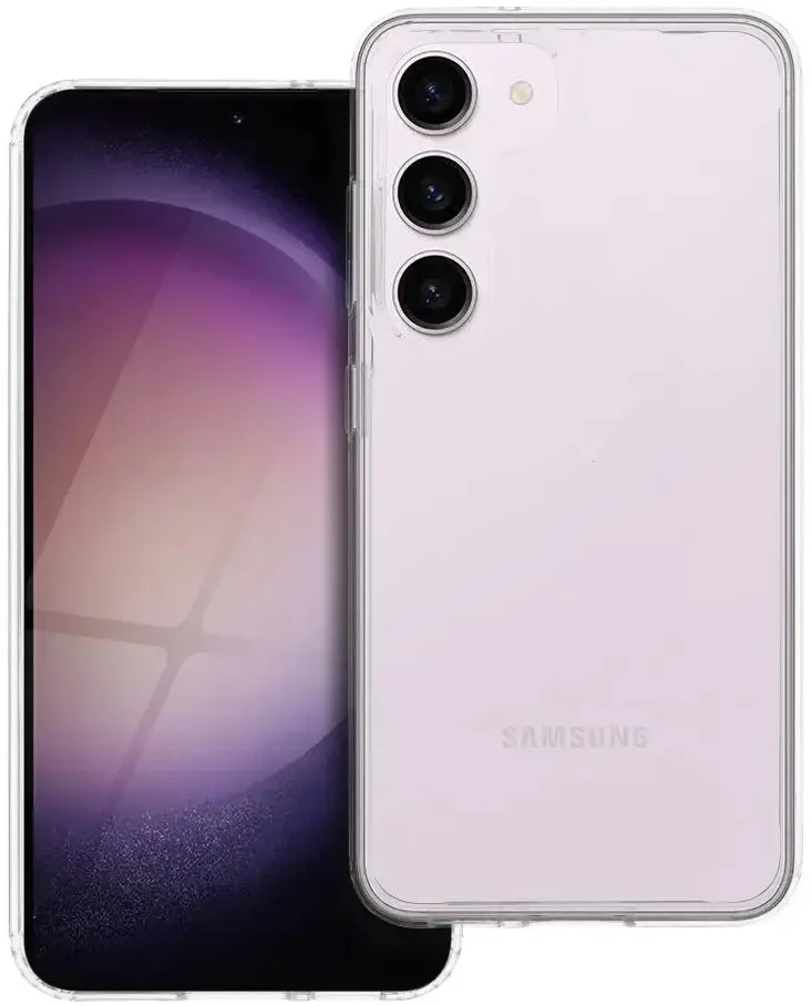 Oem SUPER CLEAR HYBRID dėklas SAMSUNG S23 skaidrus