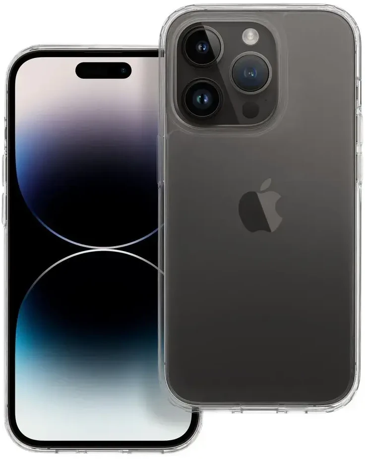 OEM dėklas, skirtas „iPhone 14 PRO Super Clear Hybrid“, permatomas