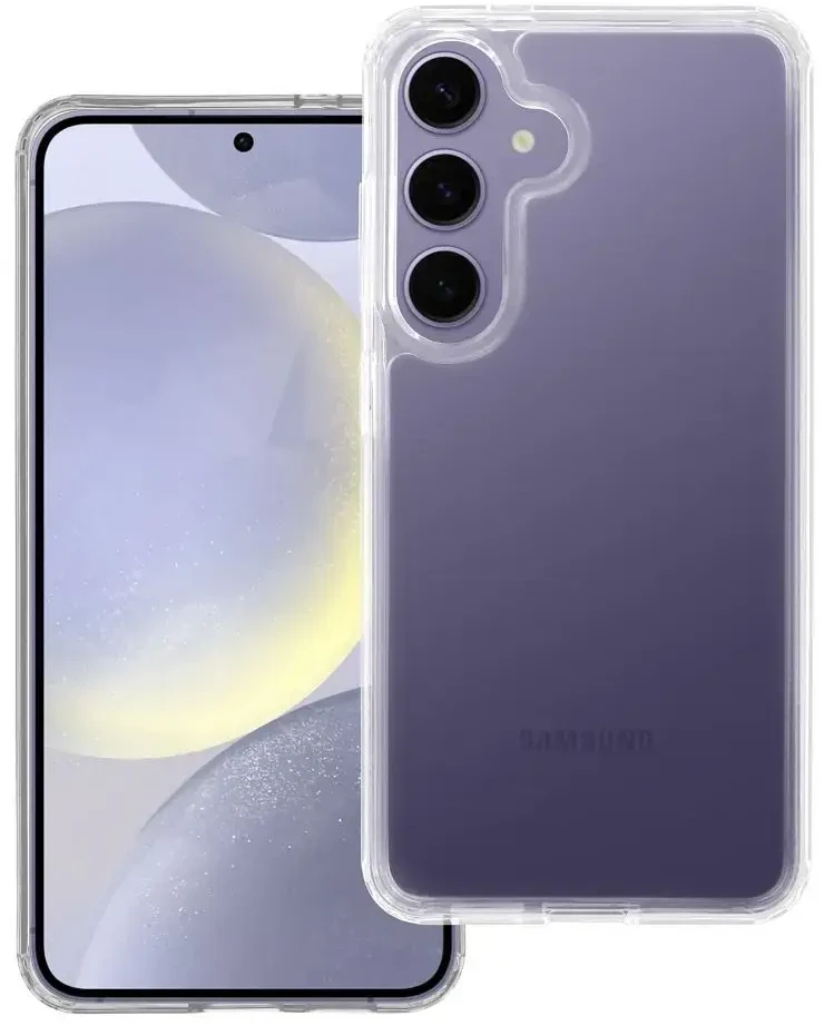 Oem YPATINGAI SKAIDRUS HIBRIDINIS DĖKLAS SAMSUNG S24 telefonui, skaidrus