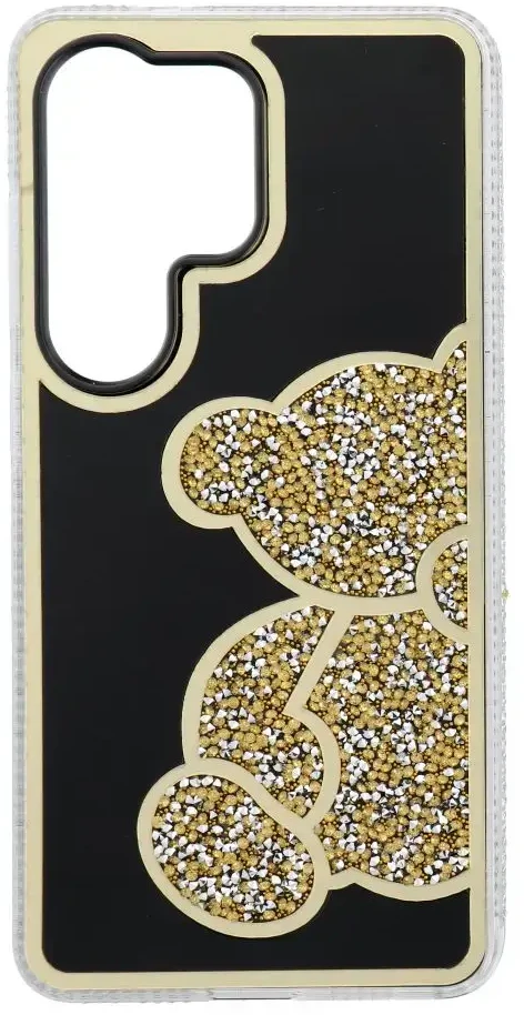 Oem Dėklas na Samsung S26 ULTRA Teddy Bear auksinė