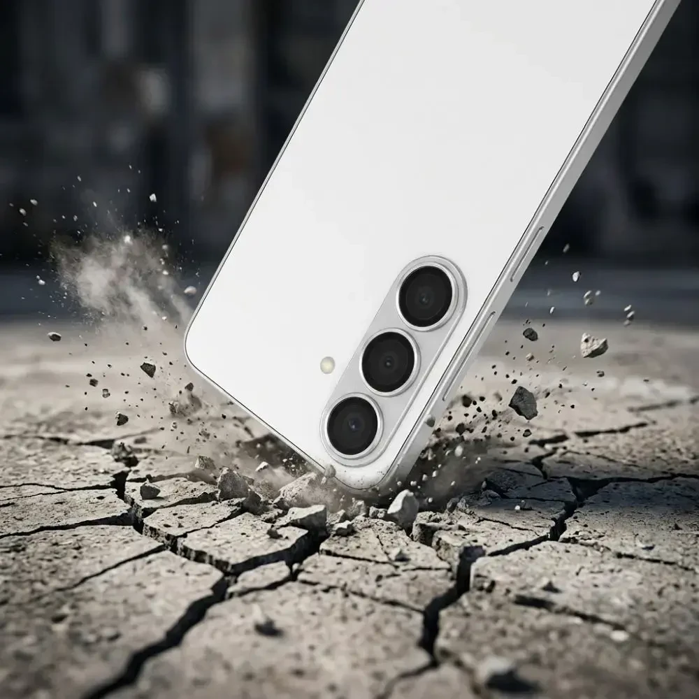 Oem Grūdintas stiklas na aparat do Samsung S26 AR+AF Full Metal Sidabrinė