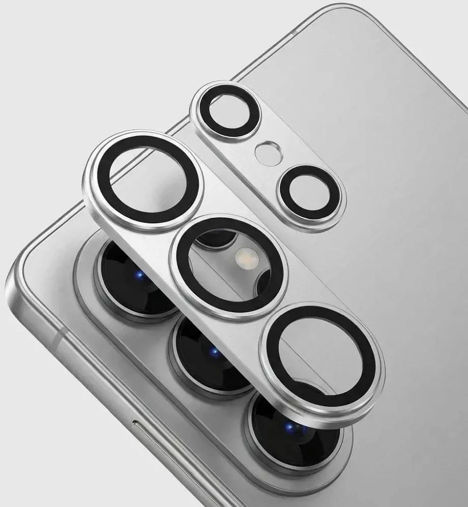Oem Grūdintas stiklas na aparat do Samsung S26 ULTRA AR+AF Full Metal Sidabrinė