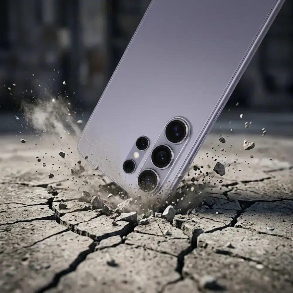 Oem Grūdintas stiklas na aparat do Samsung S26 ULTRA AR+AF Full Metal violetinė