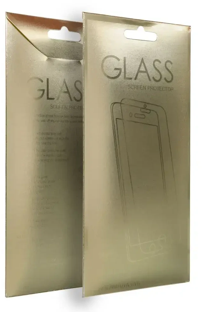 OEM grūdintas stiklas GOLD FLEX IPHONE 16 PRO / 17 / 17 PRO / 18 / 18 PRO