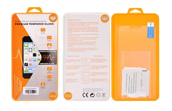 Reach LCD apsauginis stikliukas Oranžinis Apple iPhone 14 Pro Max