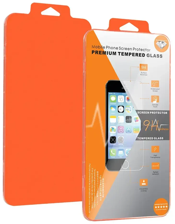Reach LCD apsauginis stikliukas Oranžinis Apple iPhone 16 Pro Max/17 Pro Max