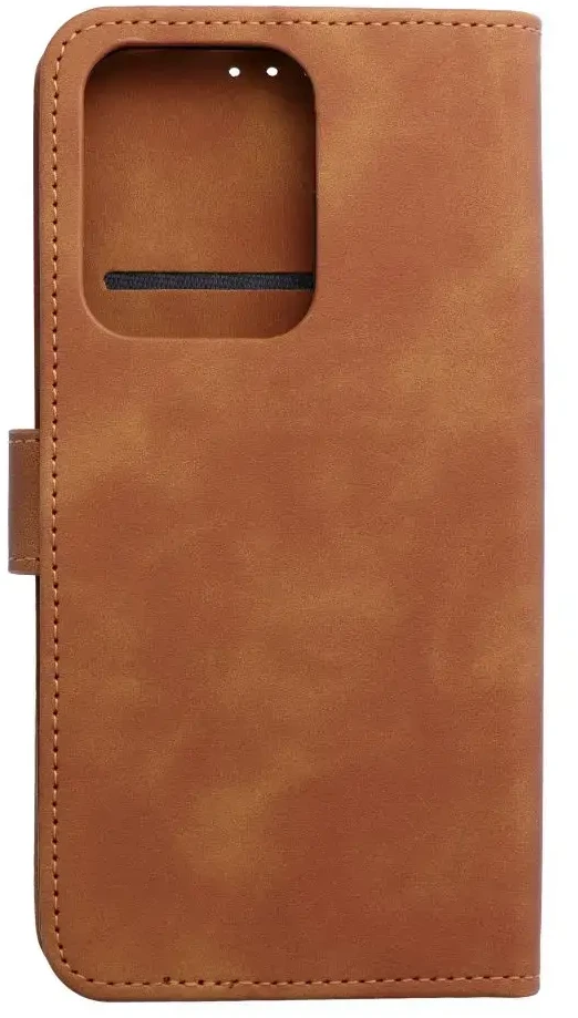 OEM atverčiamas dėklas Oppo Reno 14 / 14F Tender Book ruda