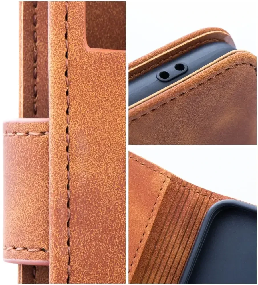 Oem Dėklas su klapką na Samsung S26 PLUS Tender Book ruda