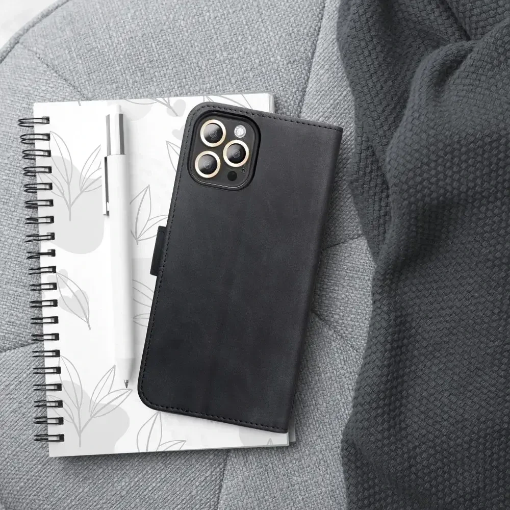 Forcell Oem TENDER Book Dėklas skirtas Xiaomi Redmi 10C juodos spalvos