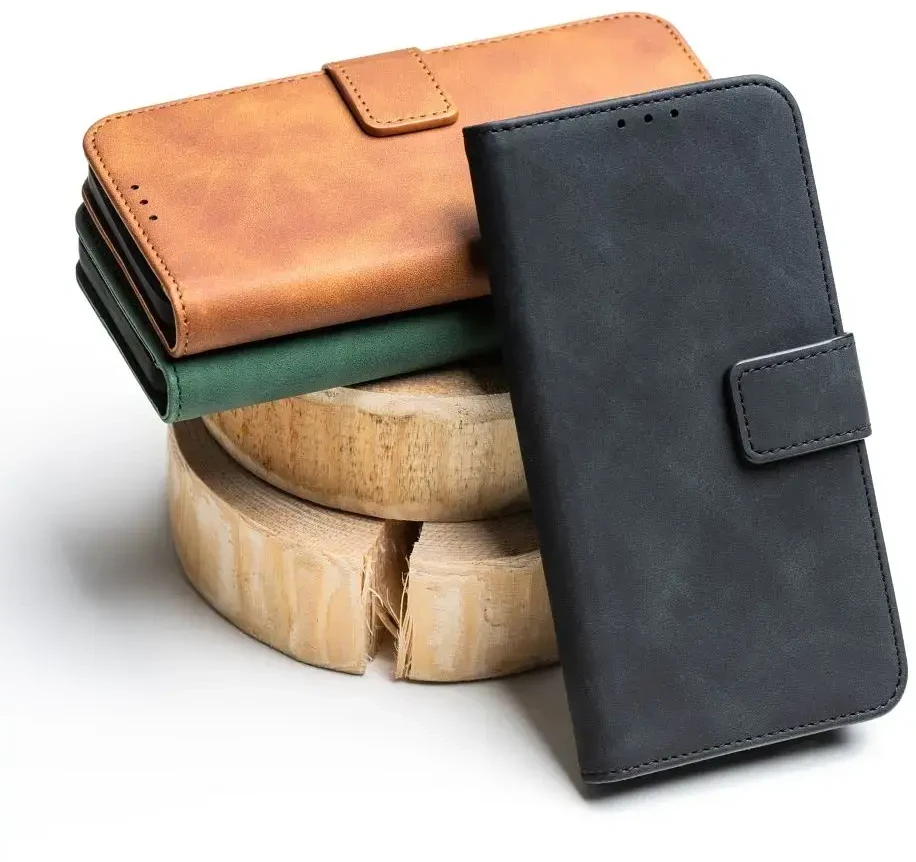 Forcell Oem TENDER Book Dėklas skirtas Xiaomi Redmi 10C juodos spalvos