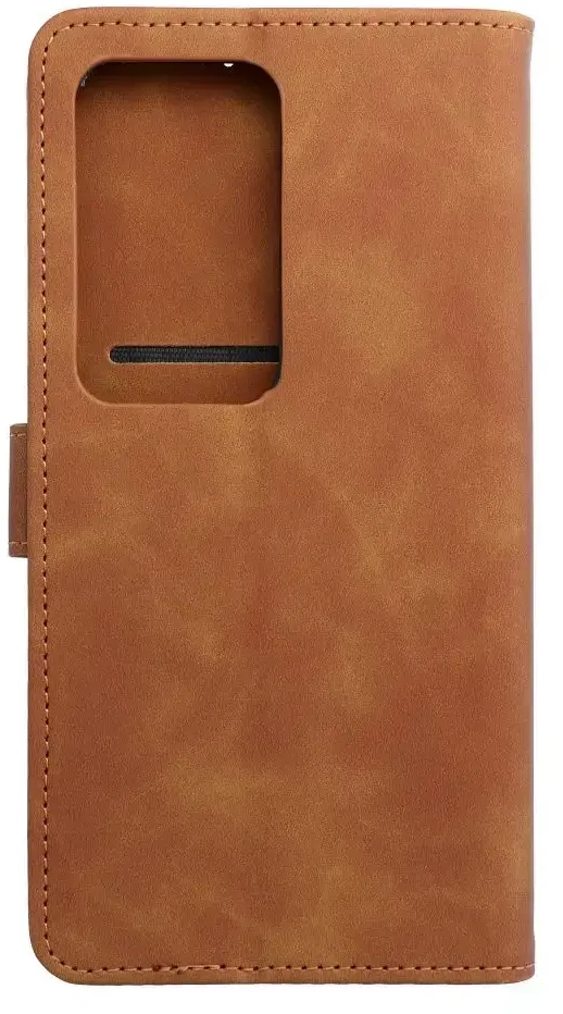 Oem Atverčiamas dėklas Xiaomi Redmi 15 4G / 5G (171.1) Tender Book Case, rudas