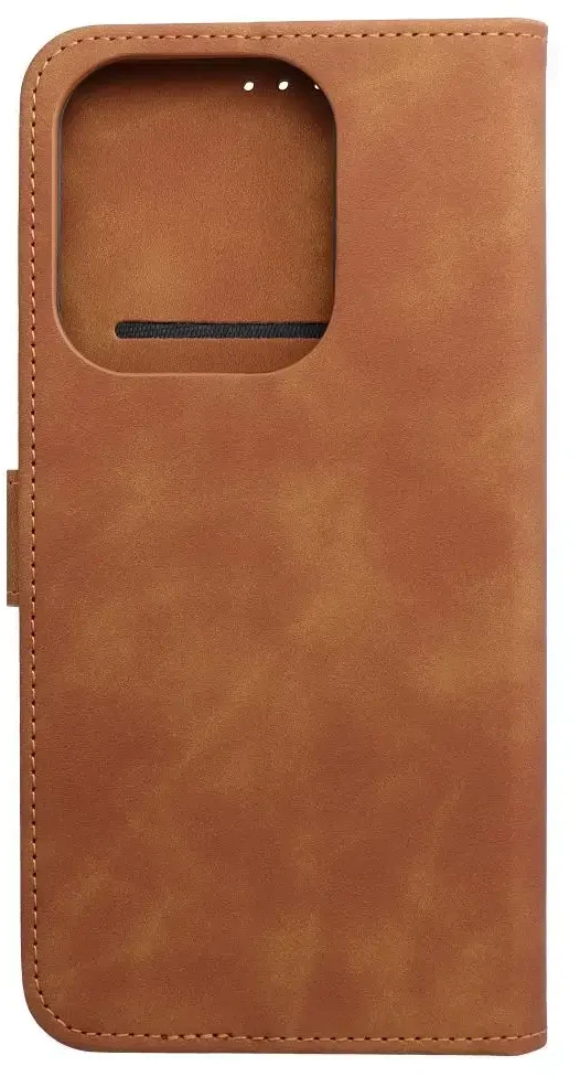 Oem TENDER atverčiamas dėklas XIAOMI Redmi 15C rudas