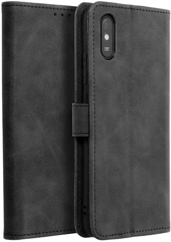Forcell Oem TENDER Book dėklas skirtas Xiaomi Redmi 9AT / Redmi 9A juodos spalvos