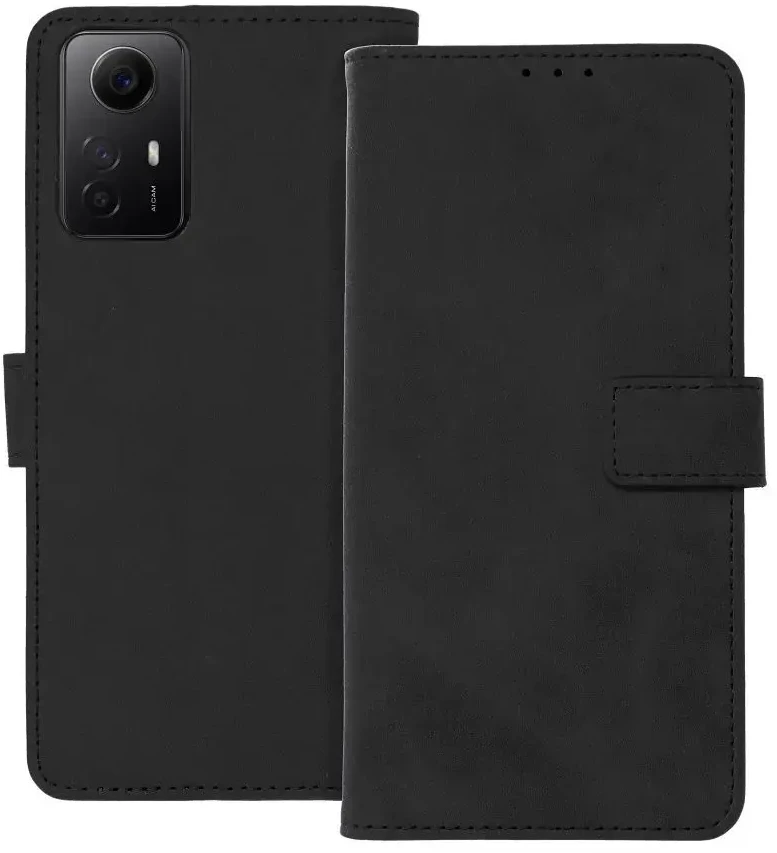 Oem TENDER Book Dėklas skirtas Xiaomi Redmi Note 12S juodos spalvos